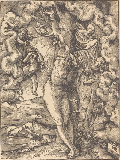 Sint Sebastiaan door Hans Baldung Grien