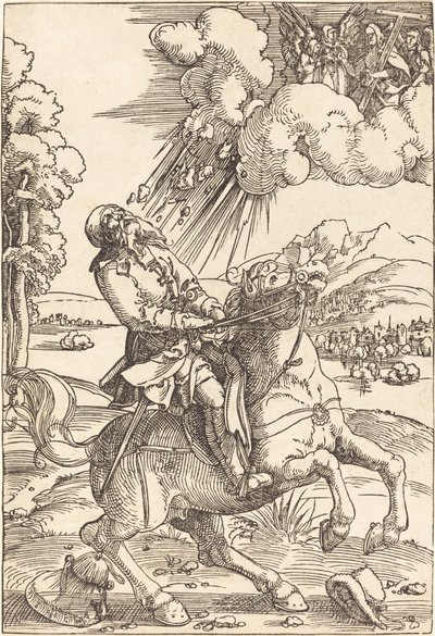 De Bekering van Sint Paulus door Hans Baldung Grien