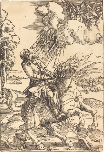 De Bekering van Sint Paulus door Hans Baldung Grien