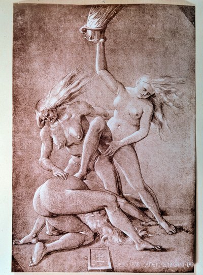 Drie heksen door Hans Baldung Grien