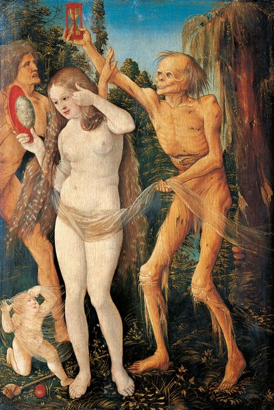 Jeugd en dood door Hans Baldung Grien