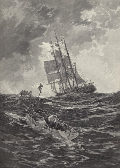 Opgeslagen (gravure) door Hans Bohrdt