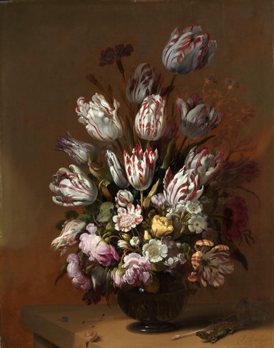Bloemstilleven door Hans Bollongier