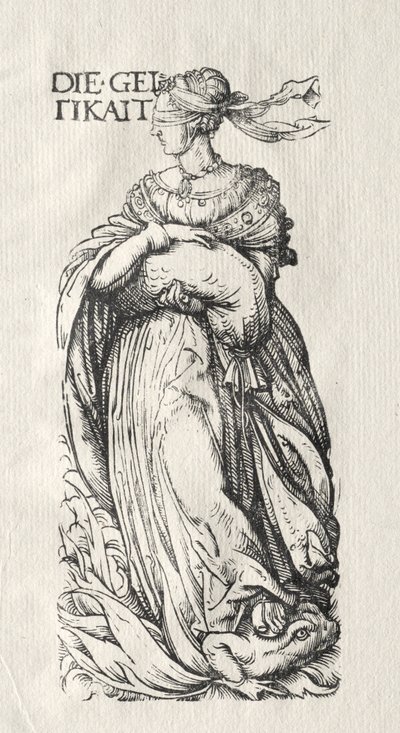 De Zeven Ondeugden: Hebzucht, ca. 1510 door Hans Burgkmair