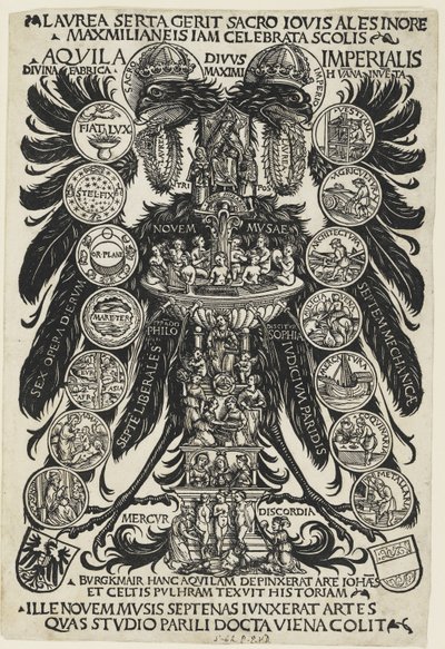 De Triomf van Keizer Maximiliaan door Hans Burgkmair