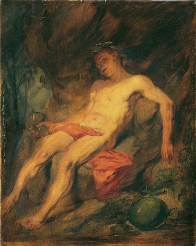 Dronken Bacchus door Hans Canon