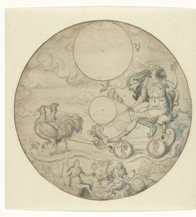 Planeet Mercurius door Hans Collaert (I)
