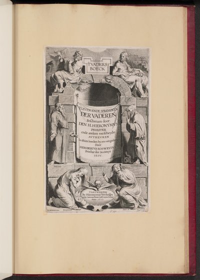 Titelpagina voor Heribert Rosweyde, 