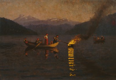 Midzomernacht door Hans Dahl