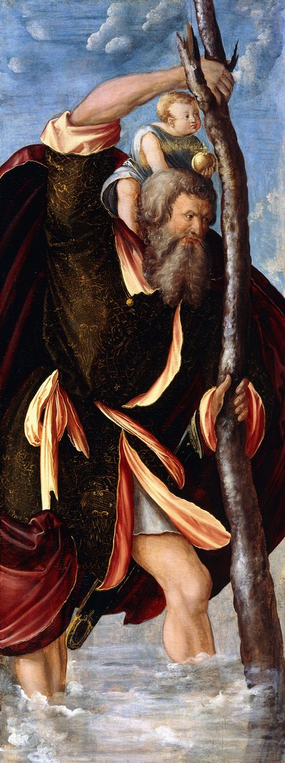 Sint Christoffel, 1517 door Hans Duerer