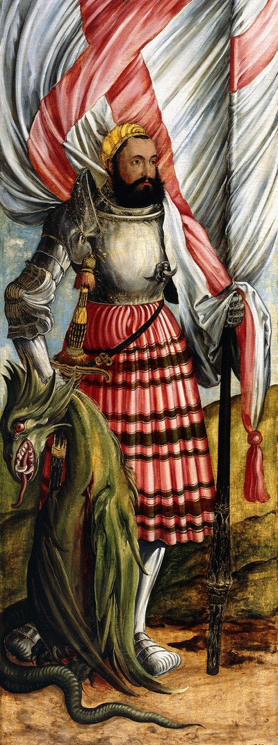 Sint Joris, 1517 door Hans Duerer