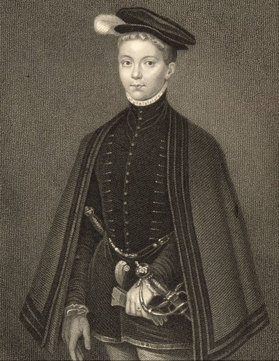 Portret van Henry Stewart (1545-67) Lord Darnley, uit 