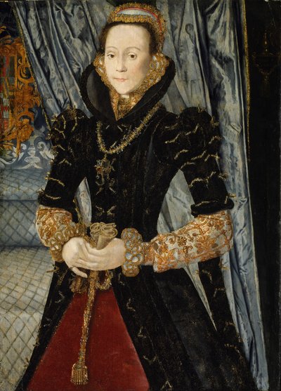 Portret van een Dame van de Wentworth Familie Waarschijnlijk Jane Cheyne, 1563 door Hans Eworth