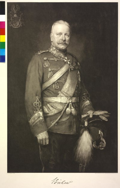 Bernard prins Buelow door Hans Fechner