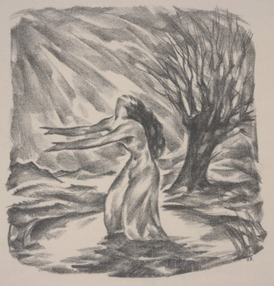 Ophelia door Hans Freese