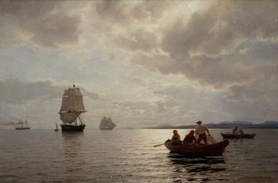 Van Oslofjord door Hans Gude