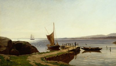Hvaler kade door Hans Gude