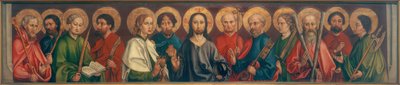 Christus en de twaalf apostelen door Hans Haider