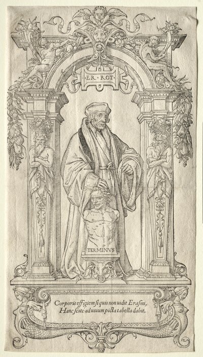 Erasmus van Rotterdam door Hans Holbein