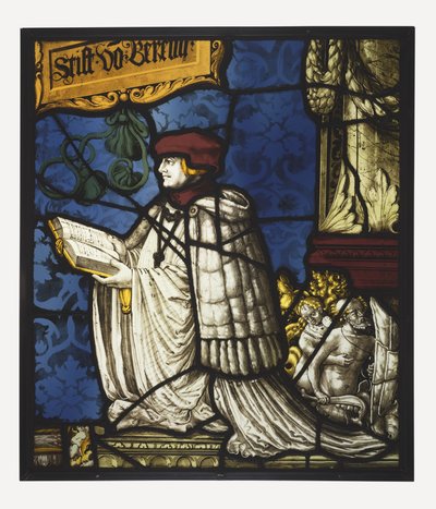 Een Premonstratenzer Kanunnik; c.1520 door Hans Holbein der Jüngere