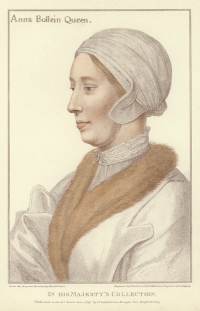 Anne Boleyn, Koningin van Engeland door Hans Holbein der Jüngere