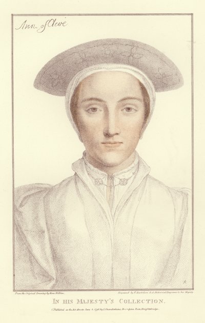 Anna van Kleef door Hans Holbein der Jüngere