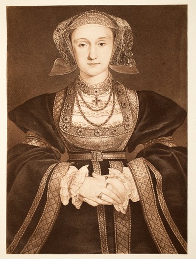 Anna van Kleef, ca. 1539, pub. 1902 door Hans Holbein der Jüngere