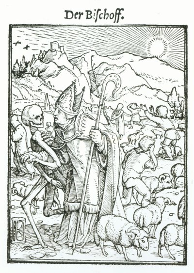 De dood en de bisschop, uit 