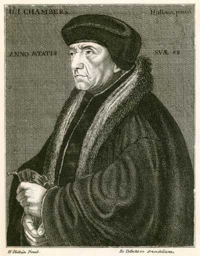 Dr. Chambers door Hans Holbein der Jüngere