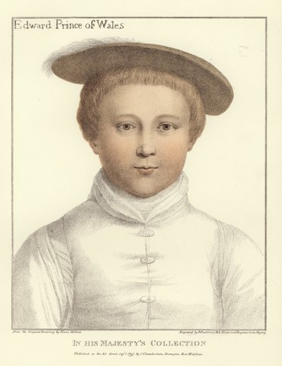 Edward, Prins van Wales door Hans Holbein der Jüngere
