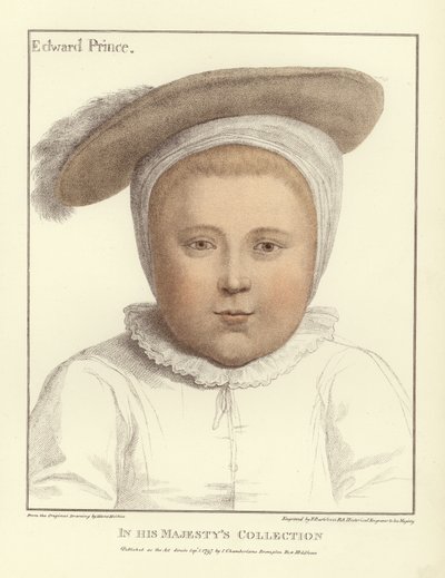 Edward, Prins van Wales door Hans Holbein der Jüngere