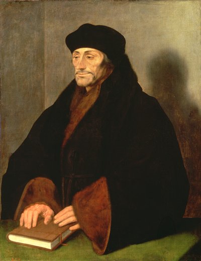 Erasmus van Rotterdam, 1523 door Hans Holbein der Jüngere