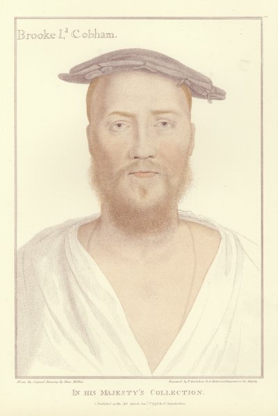 George Brooke, Lord Cobham door Hans Holbein der Jüngere