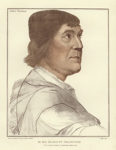 John Poines door Hans Holbein der Jüngere