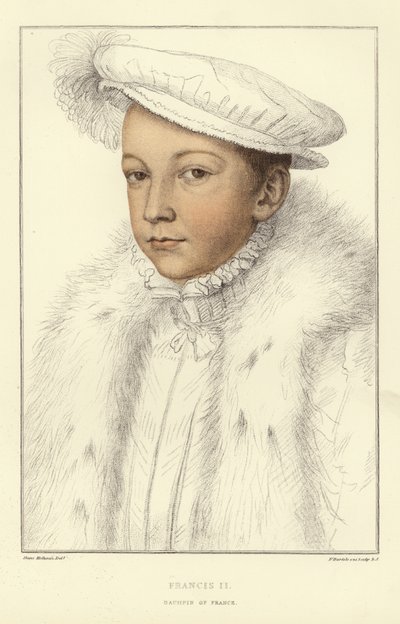 Koning Frans II van Frankrijk door Hans Holbein der Jüngere