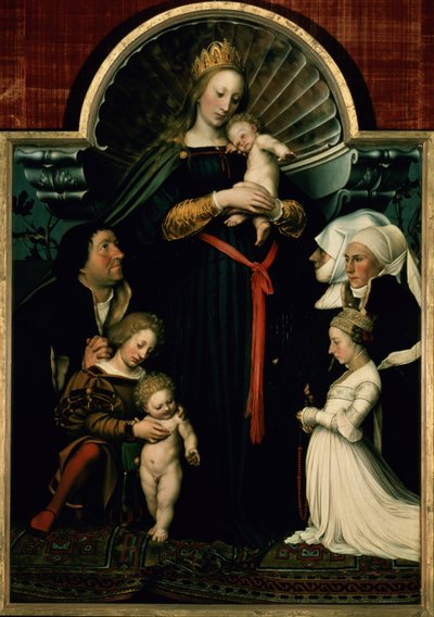 Madonna van de Burgemeester Meyer door Hans Holbein der Jüngere