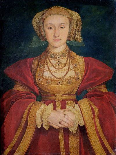 Portret van Anna van Kleef (1515-57) 1539 door Hans Holbein der Jüngere