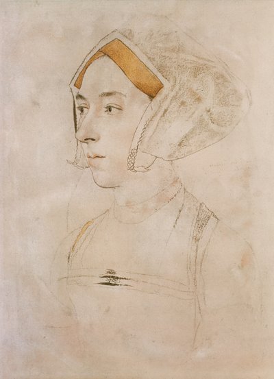 Portret van Lady Willoughby door Hans Holbein der Jüngere