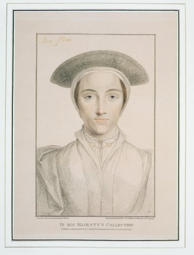 Portret van koningin Anna van Kleef door Hans Holbein der Jüngere