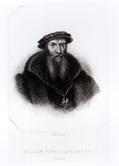 Portret van William, Eerste Lord Paget door Hans Holbein der Jüngere