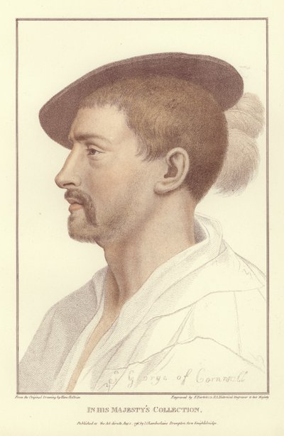 Simon George van Quocoute door Hans Holbein der Jüngere