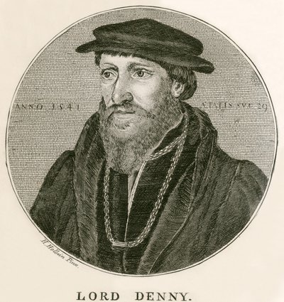 Sir Antony Denny door Hans Holbein der Jüngere