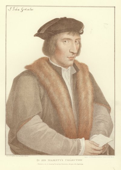Sir John Godsalve door Hans Holbein der Jüngere