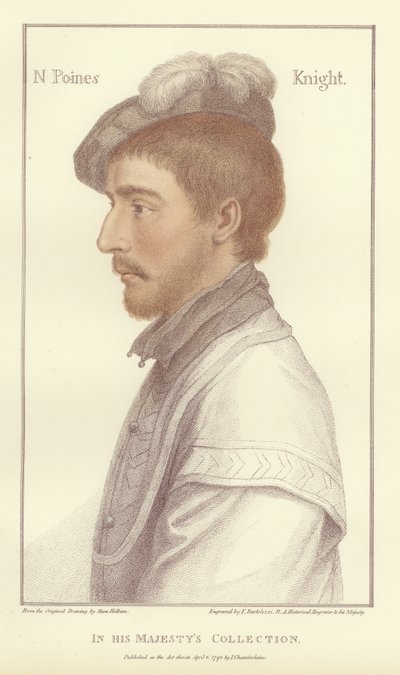 Sir Nicholas Poins door Hans Holbein der Jüngere