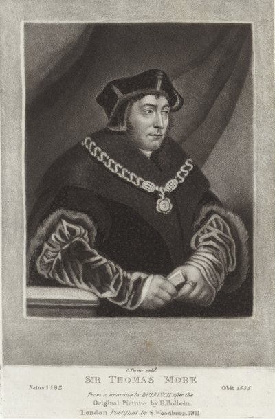 Sir Thomas More door Hans Holbein der Jüngere