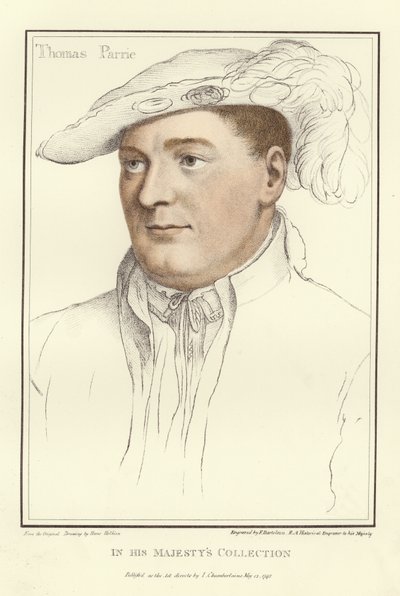 Sir Thomas Parry door Hans Holbein der Jüngere