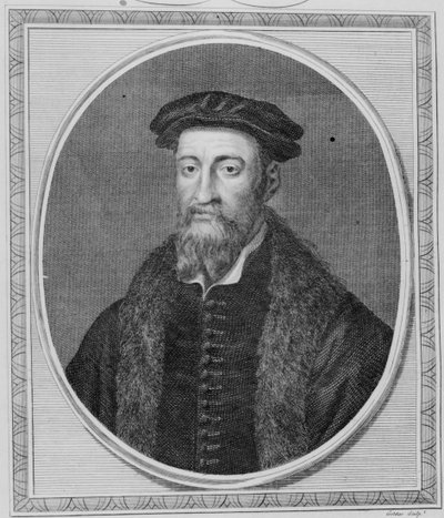 Sir Thomas Smyth, gegraveerd door John Goldar, 1785 door Hans Holbein der Jüngere