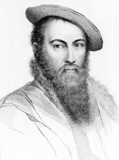 Sir Thomas Wyatt door Hans Holbein der Jüngere