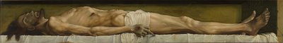 De dode Christus, 1521 door Hans Holbein der Jüngere