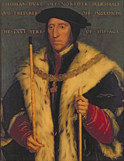 Thomas Howard, 3e Hertog van Norfolk door Hans Holbein der Jüngere